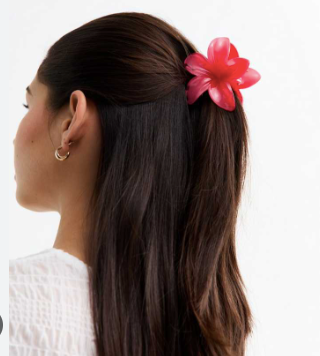 1 pcs flower hair claw